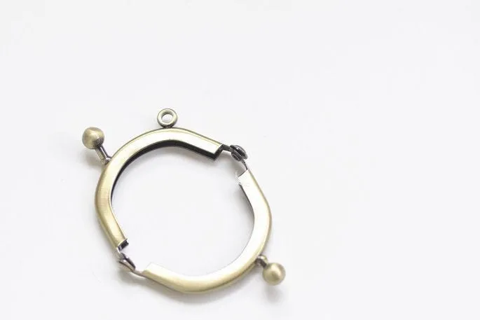 4cm Silver/Bronze Purse Frame Mini Bag Frame 4x2.5cm