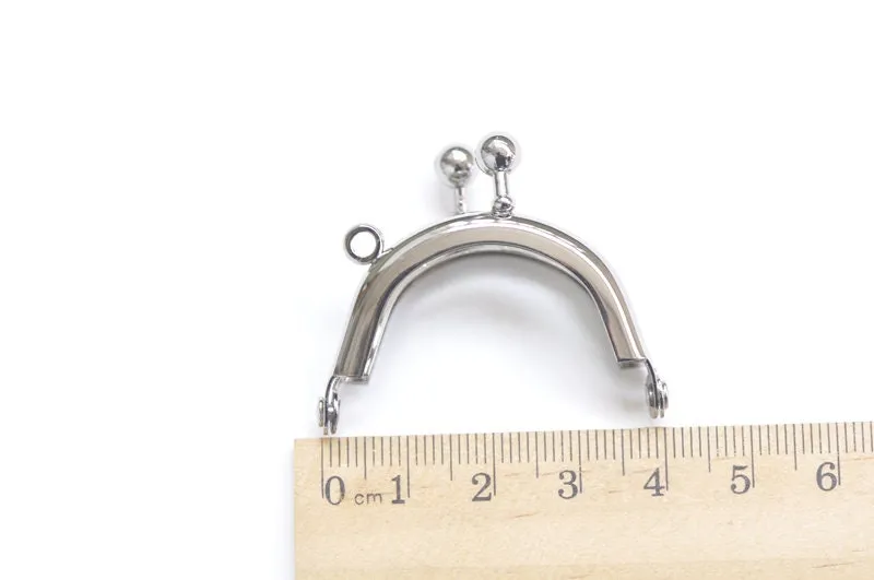 4cm Silver/Bronze Purse Frame Mini Bag Frame 4x2.5cm