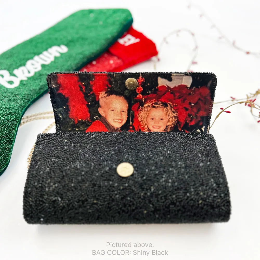 Custom Beaded Clutch Bags as Gift for Mom (FOG)