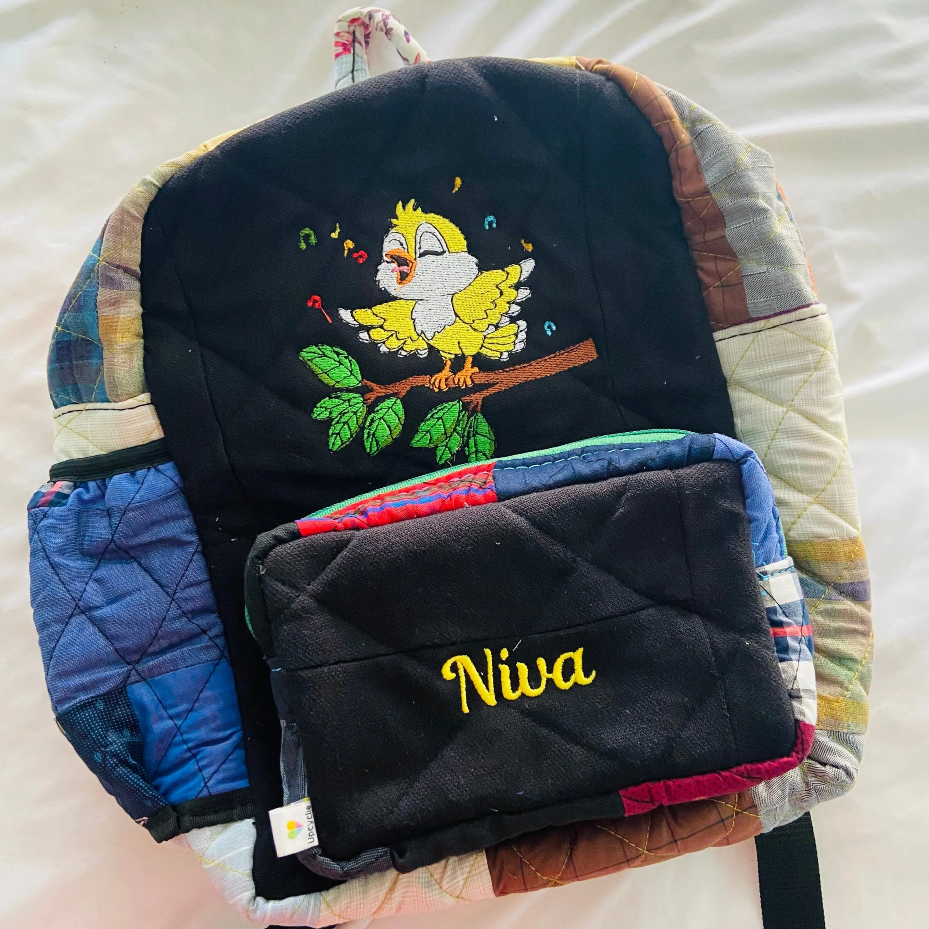Customised Backpack for Kids - Baby Penguin