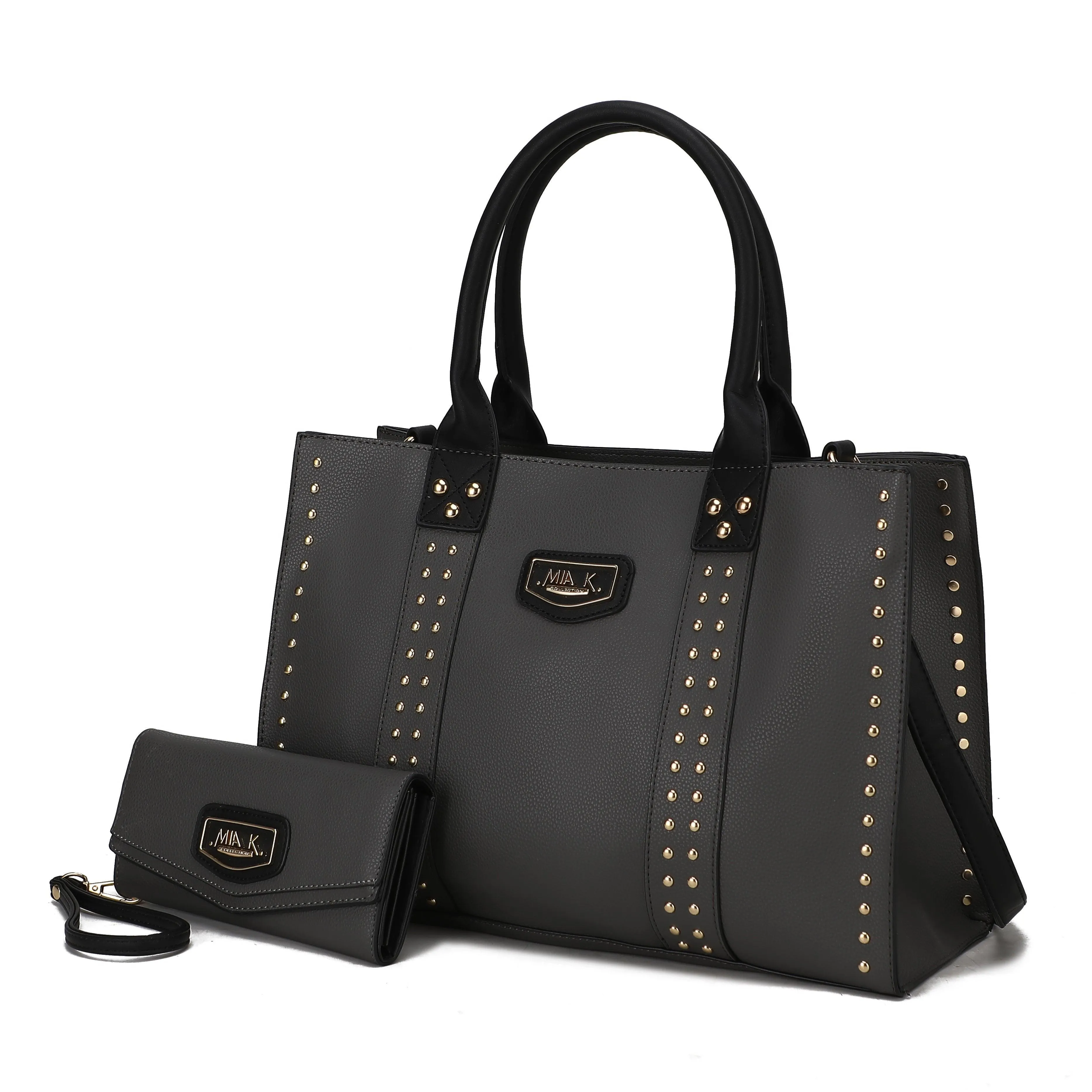 Davina Vegan Leather Women’s Tote Bag with wallet