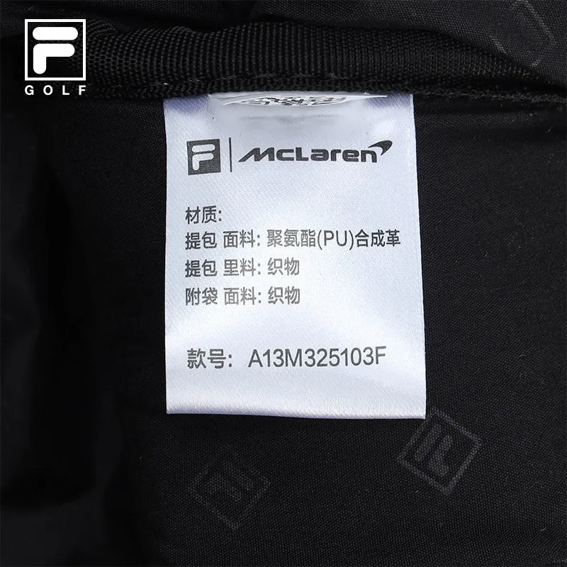 Black FILA CORE ATHLETICS Mens Golf HandBag - Enhanced Design and Functionality