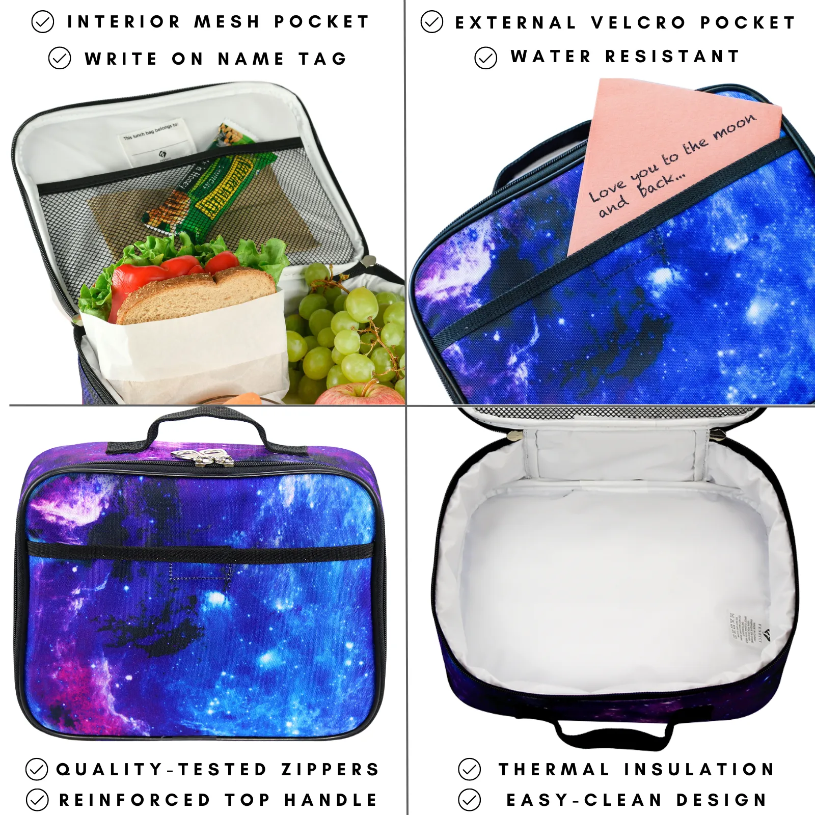 Girls Backpack and Lunch Box Set, Pink Tie Dye, Gives Back to Great Cause, 17 Inches