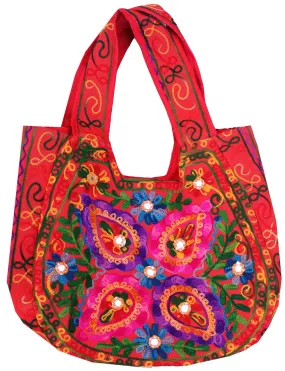 Handmade Womens Bohemian Hippie Gypsy Shoulder Bag Indian Clothing