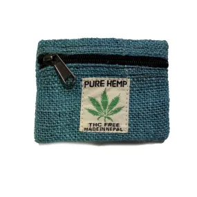 hemp coin purse