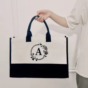 Letter Canvas Bag