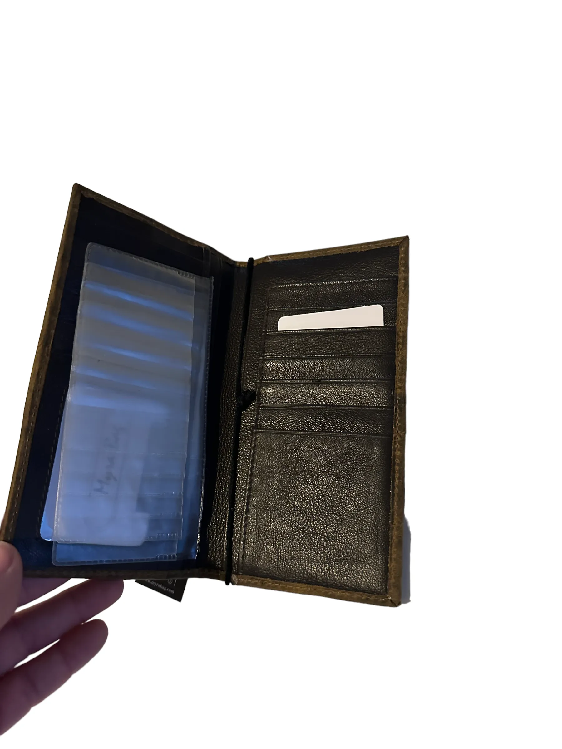 Myra cowhide unisex wallet