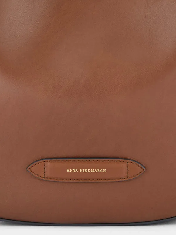 Nastro Hobo in Tan Polished Leather