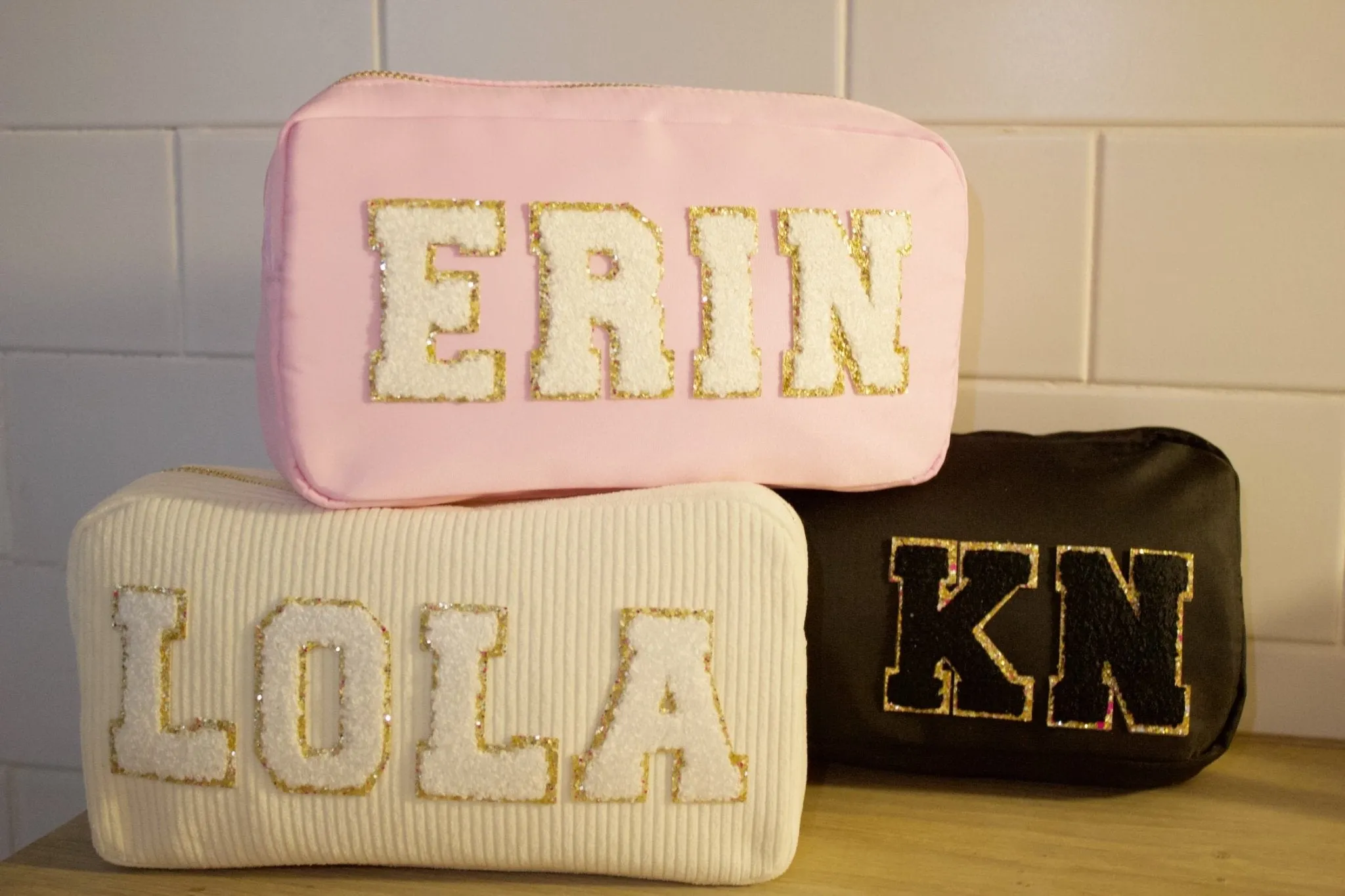 Personalised Make-Up Cosmetics Bags