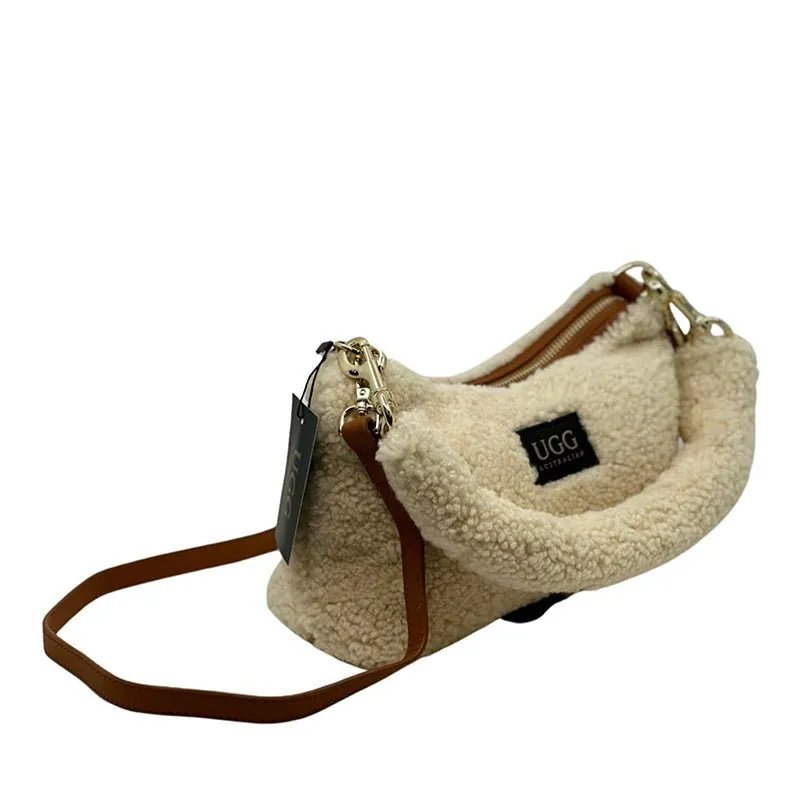 Luxurious UGG Elora Genuine Sheepskin Handbag for Women