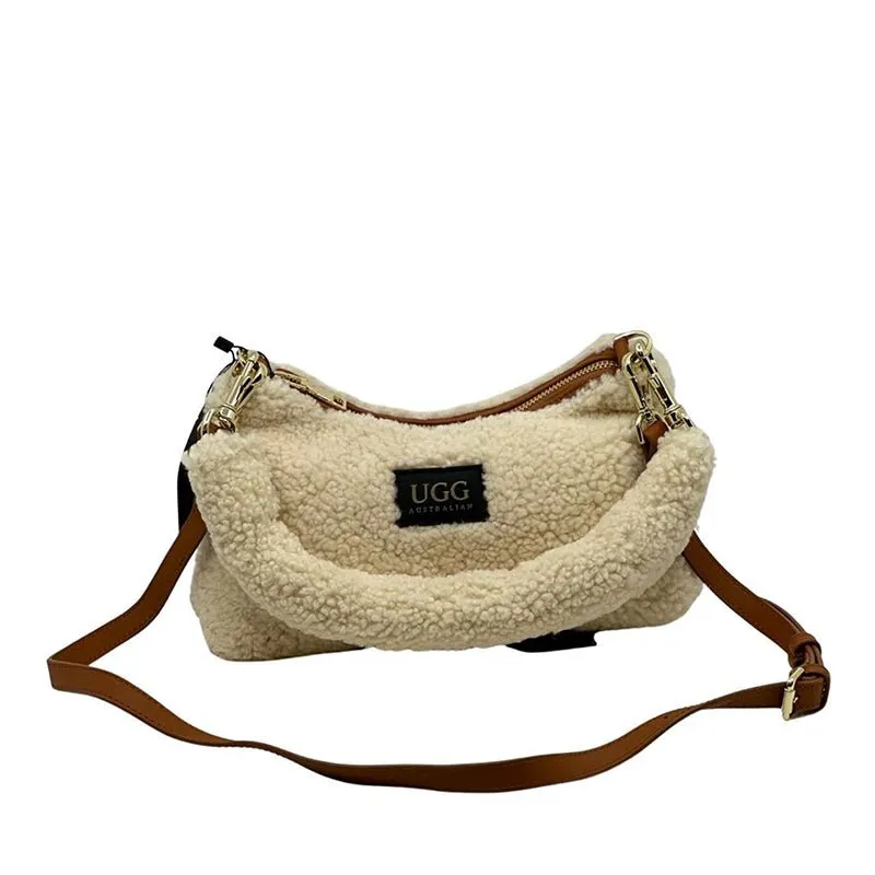 Luxurious UGG Elora Genuine Sheepskin Handbag for Women
