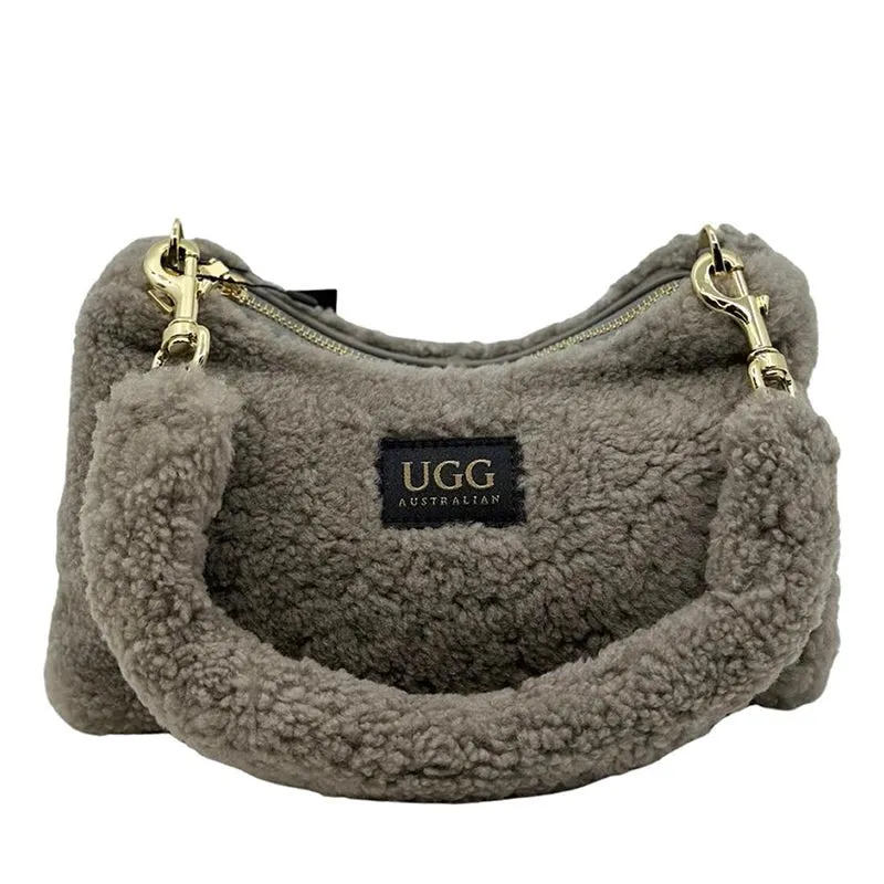 Luxurious UGG Elora Genuine Sheepskin Handbag for Women