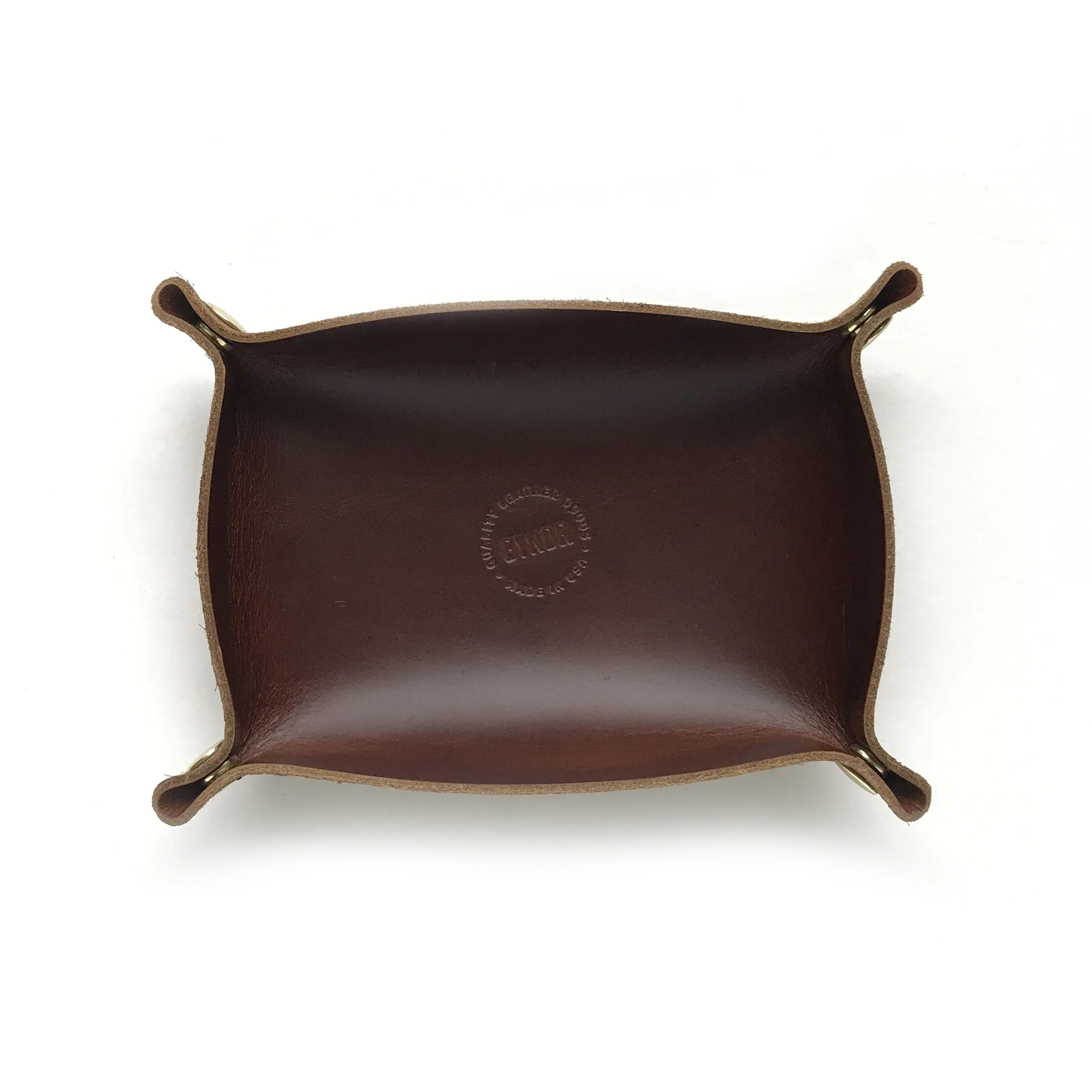 Valet Tray - Natural Vegetable Tanned